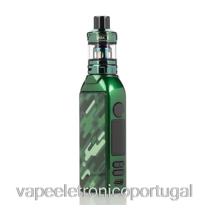 Vape Eletrônico Perdido Vape Btb 100w Starter Kit Camo Verde